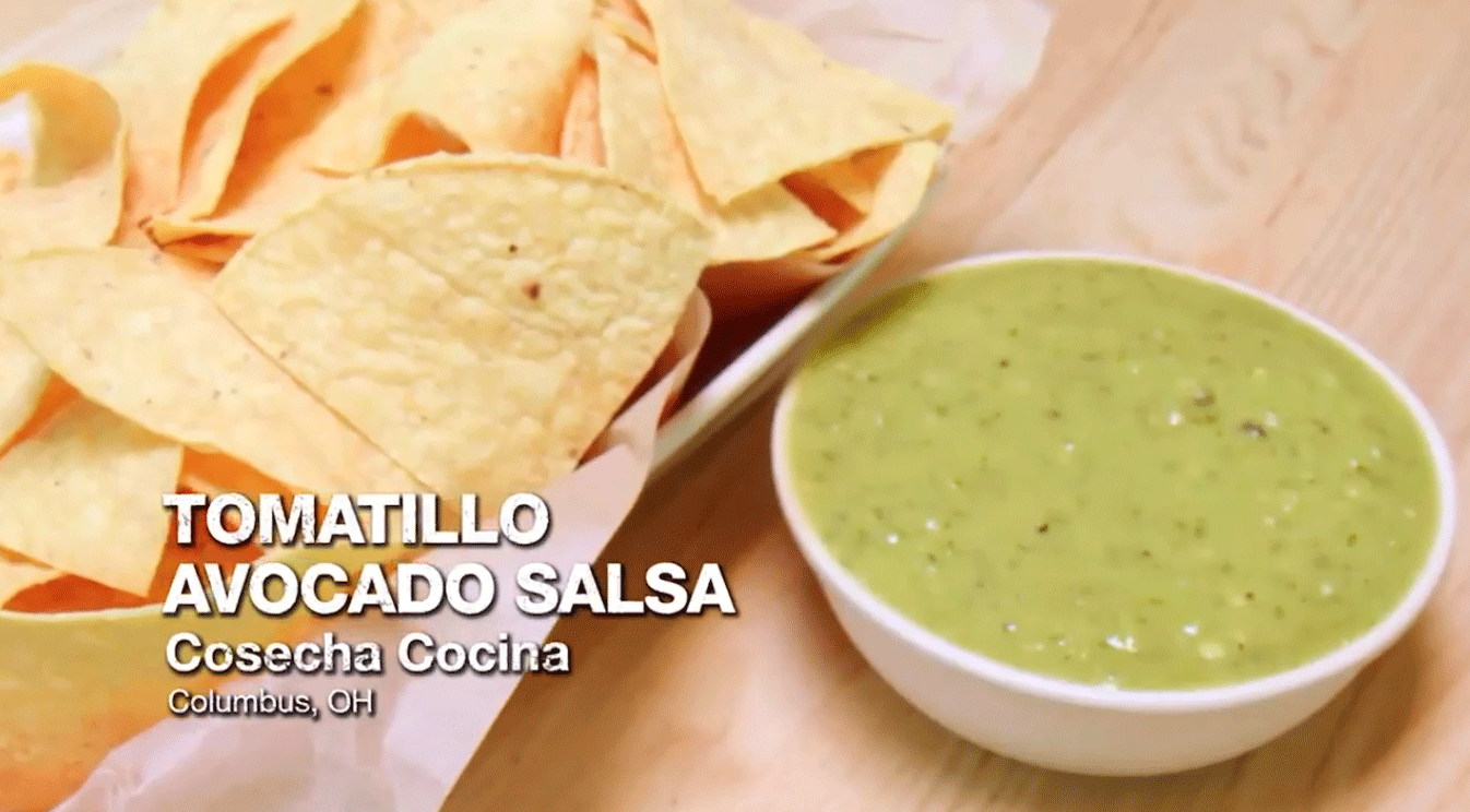 Tomatillo Avocado Salsa