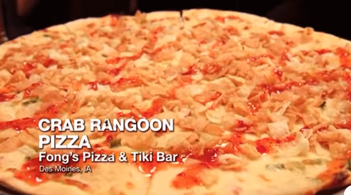 Crab Rangoon Pizza