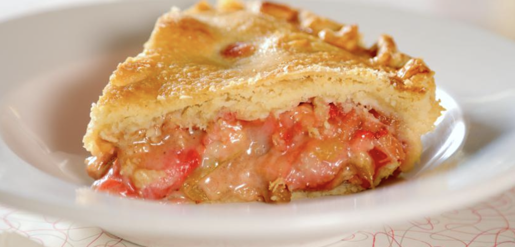 Strawberry Rhubarb Pie @ 3:39