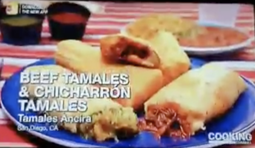 Chicharron Tamales & Beef Tamales